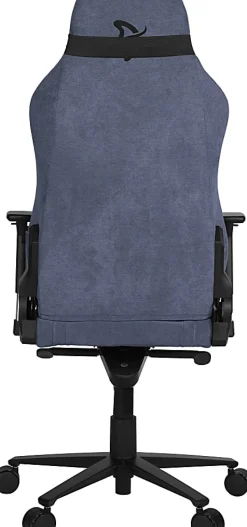 Arozzi Vernazza Premium Ergonomic Fabric High-Back Gaming Chair, Blue/Black