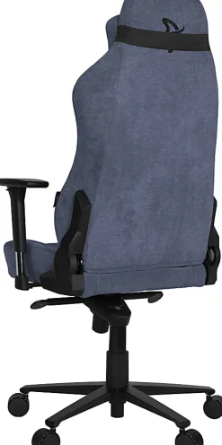 Arozzi Vernazza Premium Ergonomic Fabric High-Back Gaming Chair, Blue/Black