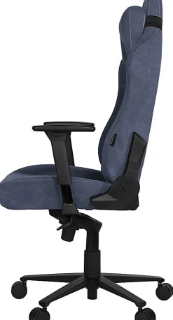 Arozzi Vernazza Premium Ergonomic Fabric High-Back Gaming Chair, Blue/Black
