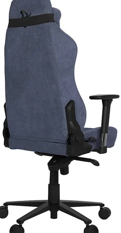 Arozzi Vernazza Premium Ergonomic Fabric High-Back Gaming Chair, Blue/Black