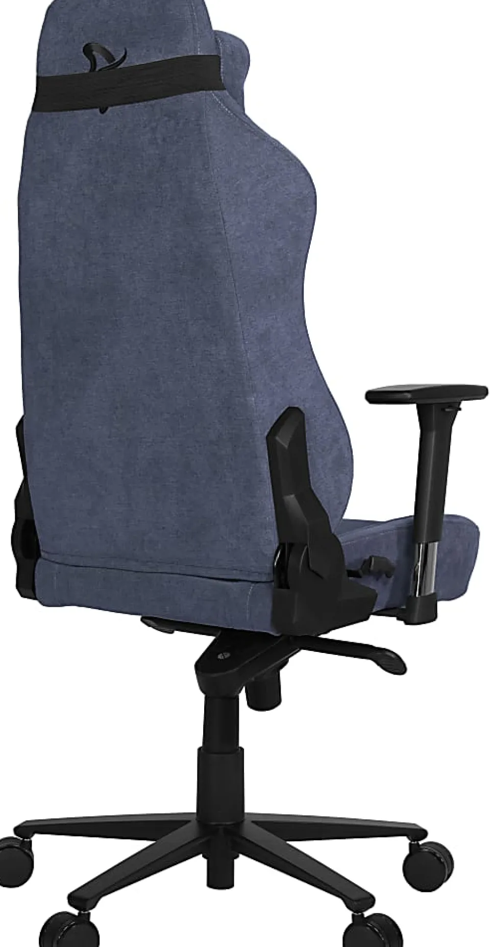 Arozzi Vernazza Premium Ergonomic Fabric High-Back Gaming Chair, Blue/Black