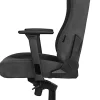 Arozzi Vernazza Premium Ergonomic Fabric High-Back Gaming Chair, Dark Gray/Black