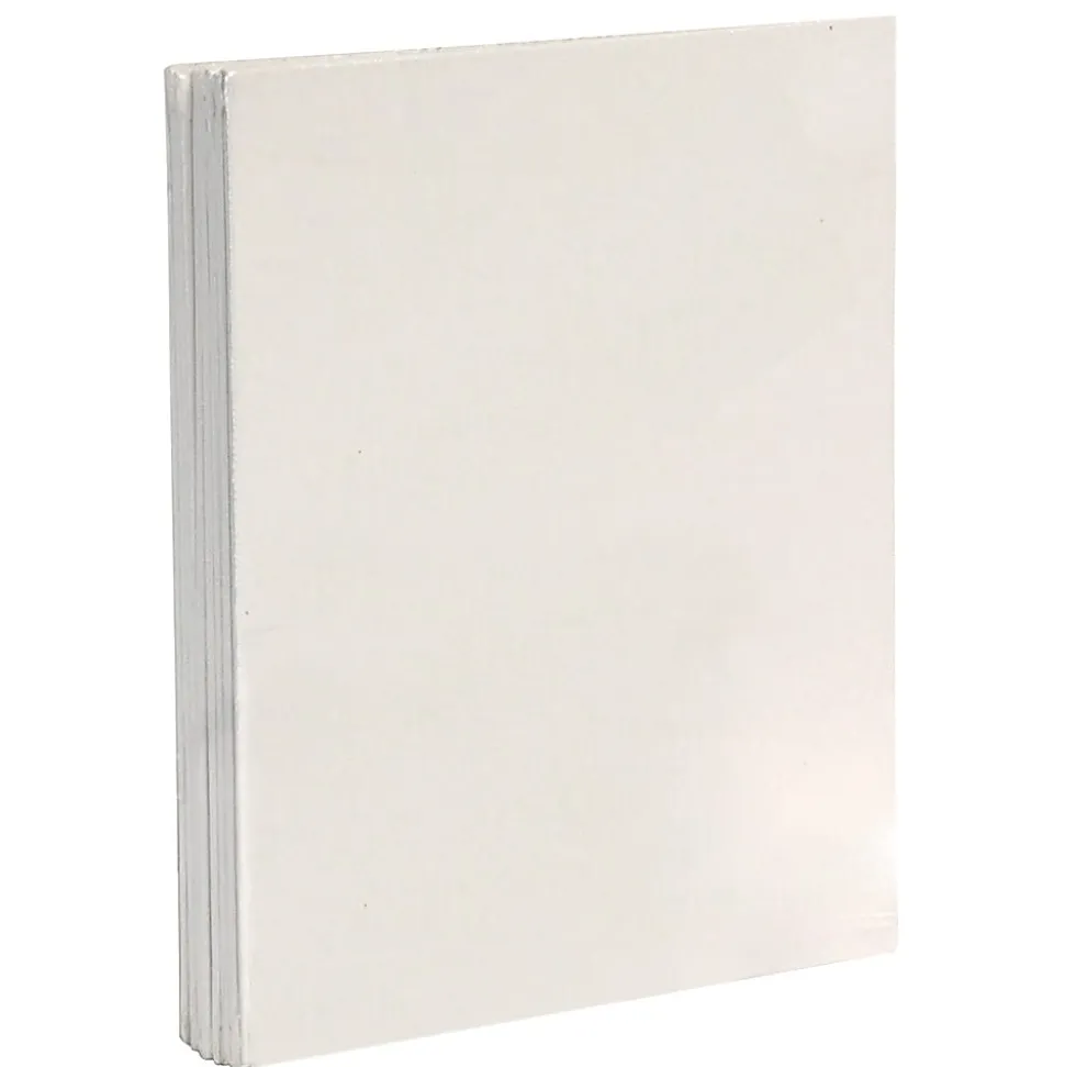 Art Alternatives Canvas Panels, 8"W x 10"H, White, Pack Of 8