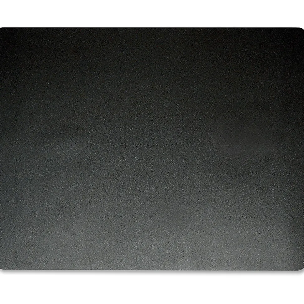 Artistic™ Eco-Black™ Desk Pad With Antimicrobial Protection, 20" H x 36" W, Black