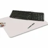 Artistic™ Eco-Clear™ Desk Pad With Antimicrobial Protection,  19" H x 24" W, Frosted Clear