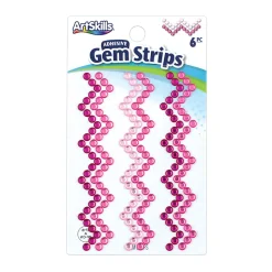 Artskills® Chevron Gems, Pink, Pack Of 6