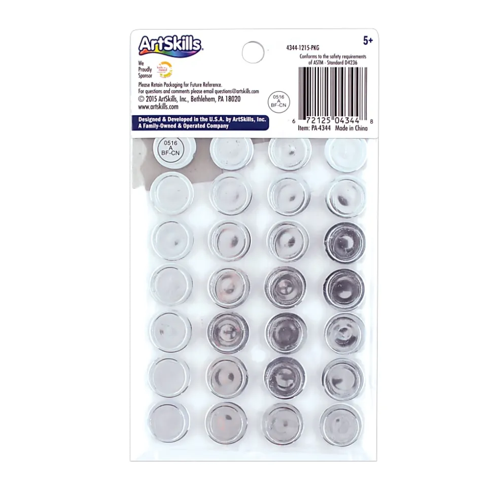 Artskills® Clear Self-Stick Gems, Pack Of 28