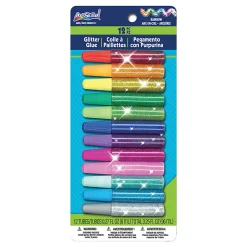 ArtSkills® Glitter Glue, Assorted, Pack Of 12