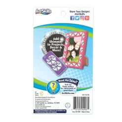 Artskills® Mirror Decals, Silver, Pack Of 30