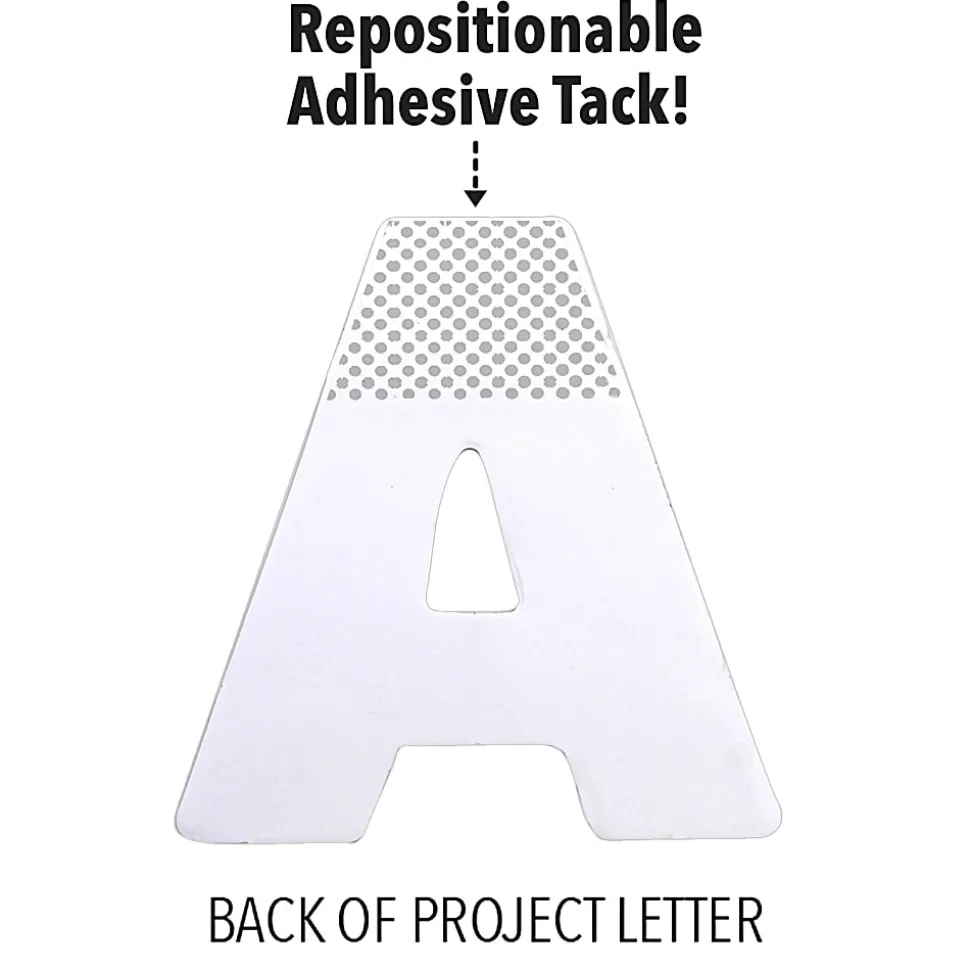 ArtSkills® Quick Letters, 2 1/2", Assorted Colors, Pack Of 310