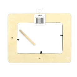 Artskills® Wood Frame, 6 3/4" x 8 3/4", Tan