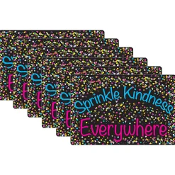 Ashley Smart Poly Computer Mouse Pad, 8" x 10", Sprinkle Kindness Everywhere, Pack Of 6 Mouse Pads