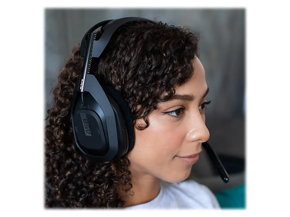 Astro A50 Wireless Headset with Lithium-Ion Battery - Stereo - Wireless - 30 ft - 20 Hz to 20 kHz - Ove - 939001673