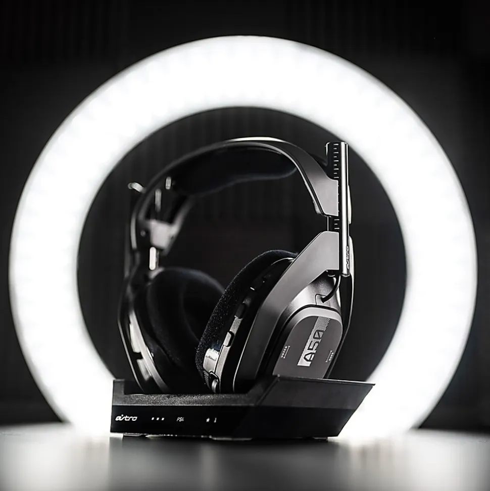 Astro A50 Wireless Headset with Lithium-Ion Battery - Stereo - Wireless - 30 ft - 20 Hz to 20 kHz - Ove - 939001673