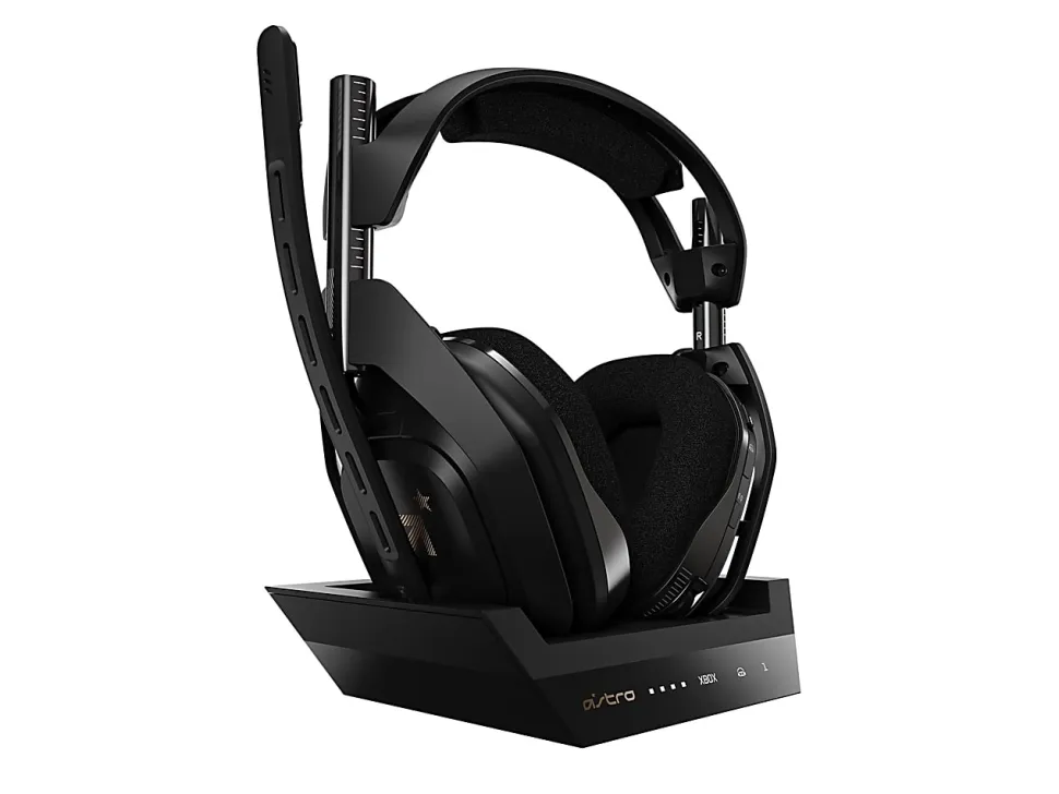 Astro A50 Wireless Headset with Lithium-Ion Battery - Stereo - Wireless - 30 ft - 20 Hz to 20 kHz - Ove - 939001673