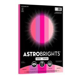 Astrobrights Color Laser Paper, Interstellar Pinks Assortment, Letter (8-1/2