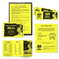 Astrobrights® Color Multi-Use Printer & Copy Paper, 1 Ream, Lift-Off Lemon, Letter (8.5