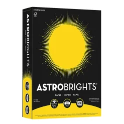 Astrobrights® Color Multi-Use Printer & Copy Paper, 1 Ream, Blast-Off Blue, Letter (8.5