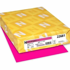Astrobrights® Color Multi-Use Printer & Copy Paper, 1 Ream, Outrageous Orchid, Letter (8.5