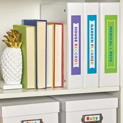 Astrodesigns Sticker Paper, Letter Size, 8-1/2” x 11”, White, Pack Of 30 Sheets
