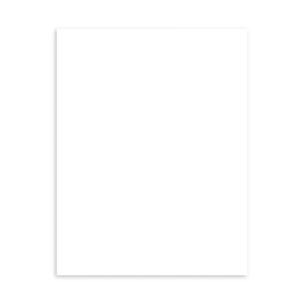Astrodesigns Sticker Paper, Letter Size, 8-1/2” x 11”, White, Pack Of 30 Sheets