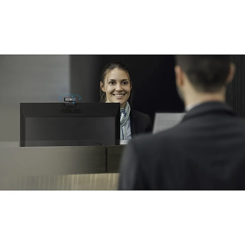 Asus BE24EQK 24" Class Webcam Full HD LCD Monitor - 16:9 - Black - 23.8" Viewable - In-plane Switching (IPS) Technology - BE24EQK