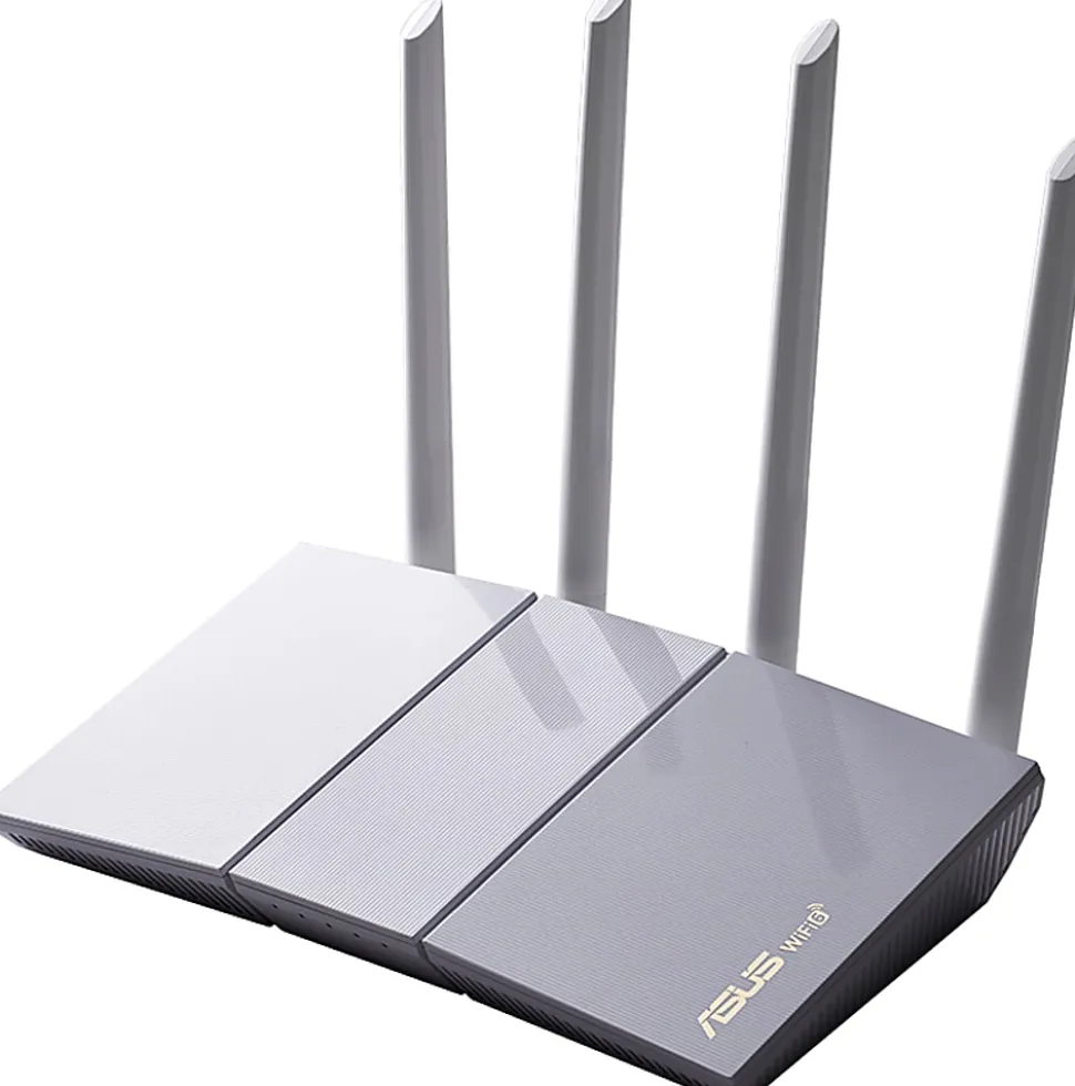 ASUS RT-AX55 AX1800 Dual-Band WiFi-6 Gigabit Router, White