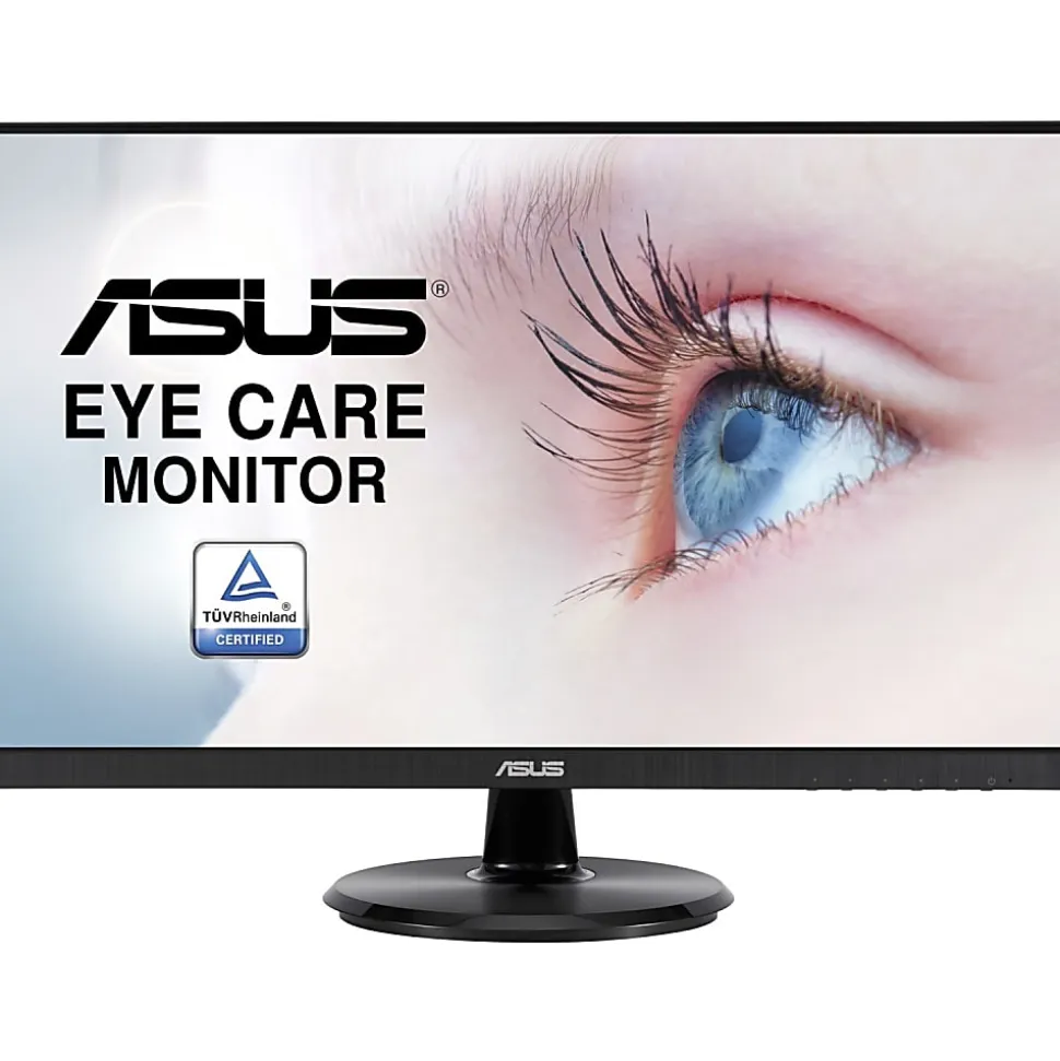 Asus VA24DQ 24" Class Full HD LCD Monitor - 16:9 - Black - 23.8" Viewable - In-plane Switching (IPS) Technology - VA24DQ