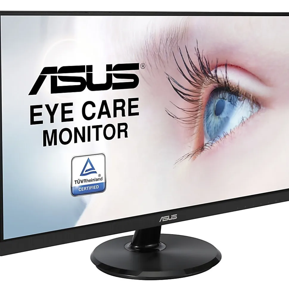 Asus VA24DQ 24" Class Full HD LCD Monitor - 16:9 - Black - 23.8" Viewable - In-plane Switching (IPS) Technology - VA24DQ