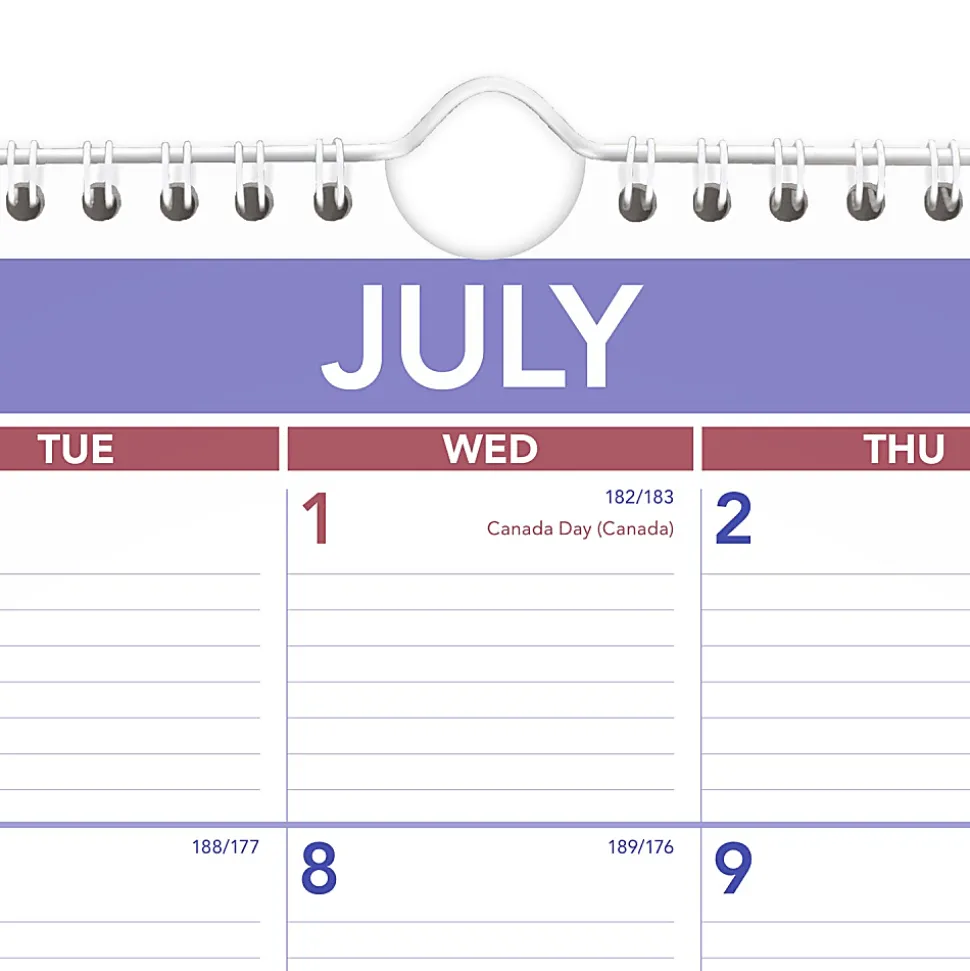 AT-A-GLANCE® Academic 2026-2027 Monthly Wall Calendar, Medium, 15" x 12"
