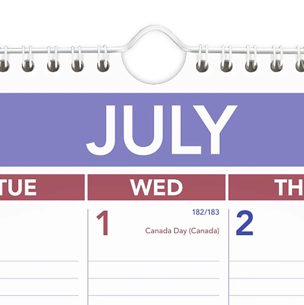 AT-A-GLANCE® Academic 2026-2027 Monthly Wall Calendar, Large, 15 1/2" x 22 3/4"