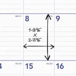 AT-A-GLANCE® Academic 2026-2027 Monthly Wall Calendar, Medium, 12" x 17"