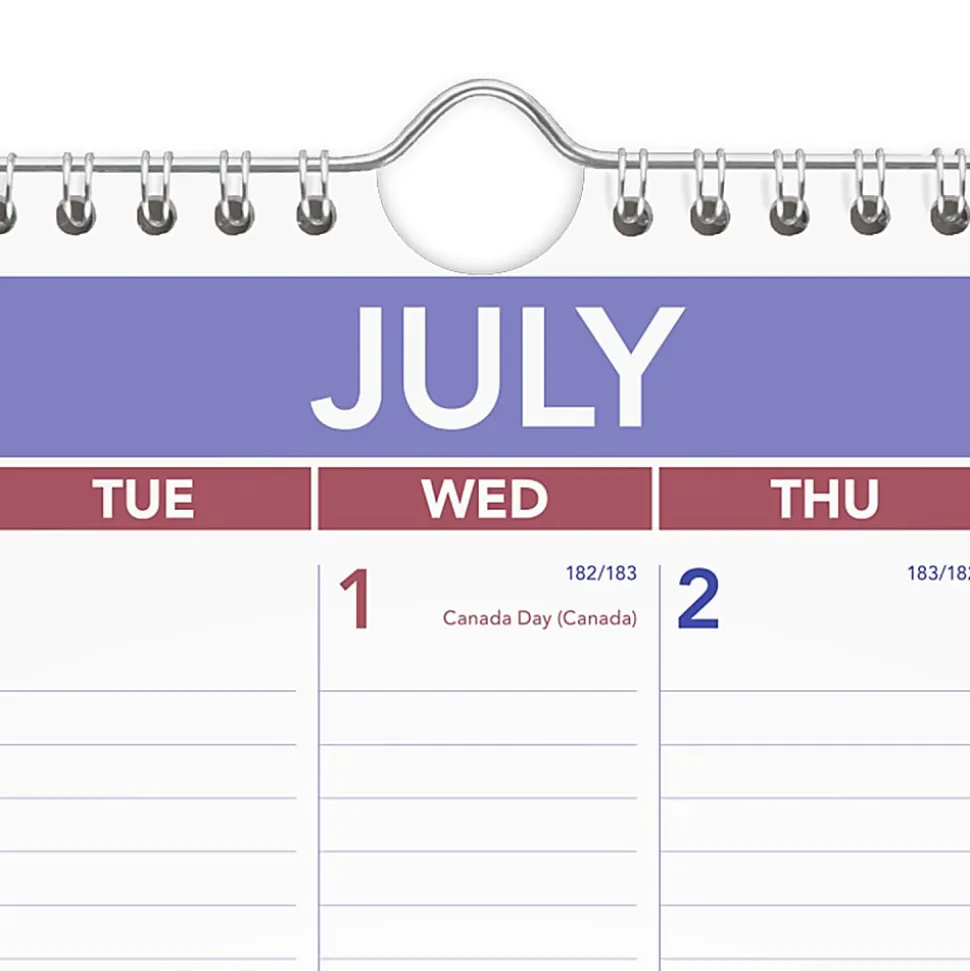 AT-A-GLANCE® Academic 2026-2027 Monthly Wall Calendar, Medium, 12" x 17"