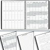 AT-A-GLANCE® Academic 2026-2027 18-Month Monthly Planner, Black, Large, 9" x 11"