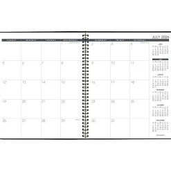 AT-A-GLANCE® Academic 2026-2027 18-Month Monthly Planner, Black, Large, 9