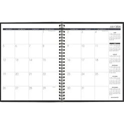 AT-A-GLANCE® Academic 2026-2027 18-Month Monthly Planner, Black, Medium, 7