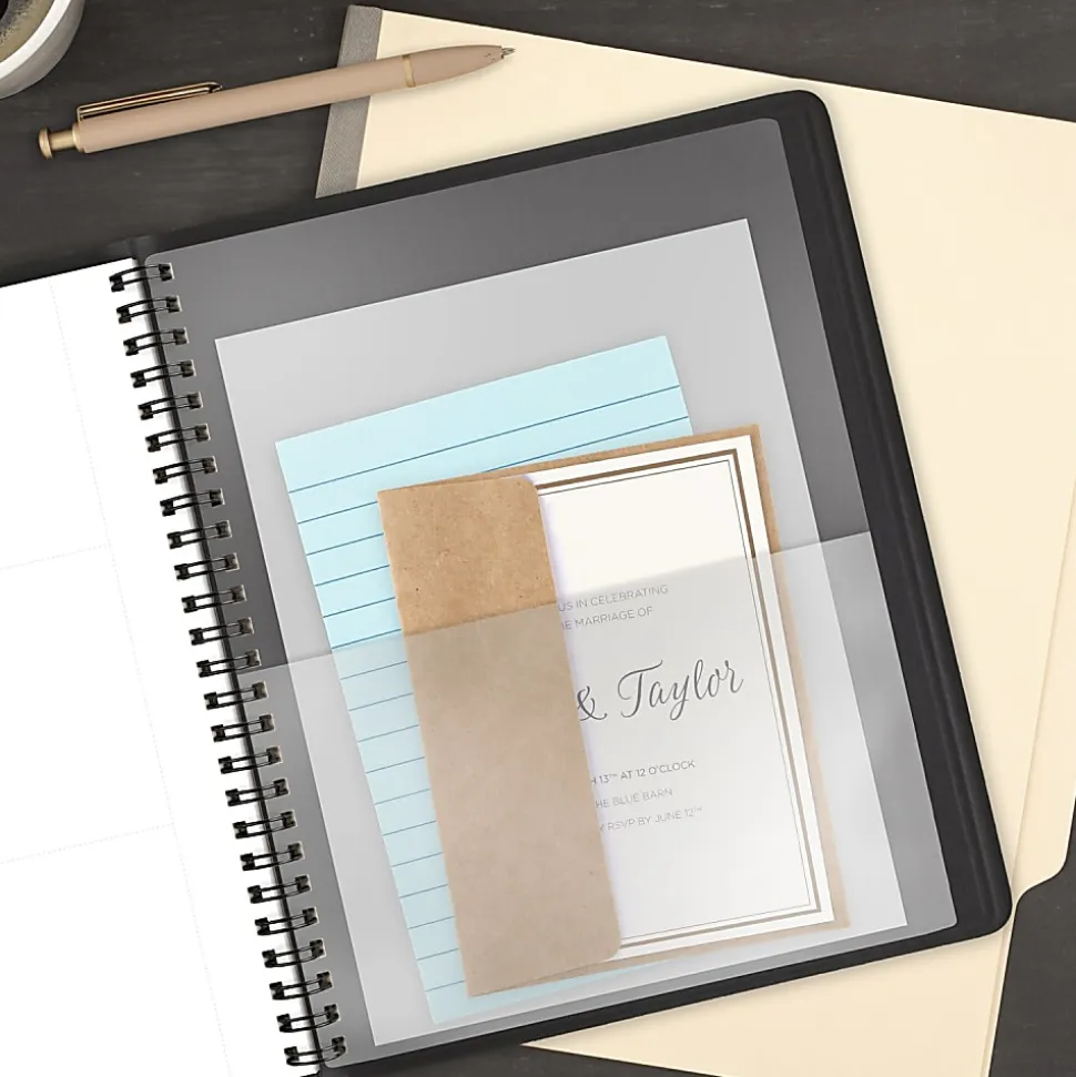 AT-A-GLANCE® Academic 2026-2027 18-Month Monthly Planner, Black, Medium, 7" x 8 3/4"