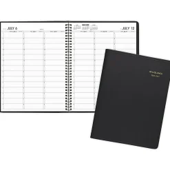 AT-A-GLANCEĀ® Academic 2026-2027 Weekly Appointment Book Planner, Black, Large, 8 1/4" x 11"