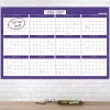 AT-A-GLANCE® BADGE Reversible Erasable Academic and Regular Year 2026-2027 Wall Calendar, Geo, Large, 24" x 36"
