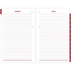 AT-A-GLANCE® Burkhart's Day Counter® 2026 Daily Loose-Leaf Desk Calendar Refill, Large, 4 1/2" x 7 1/2"