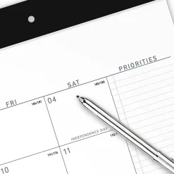 AT-A-GLANCE® Contemporary Academic 2026-2027 Monthly Desk Pad Calendar, Standard, 21 3/4