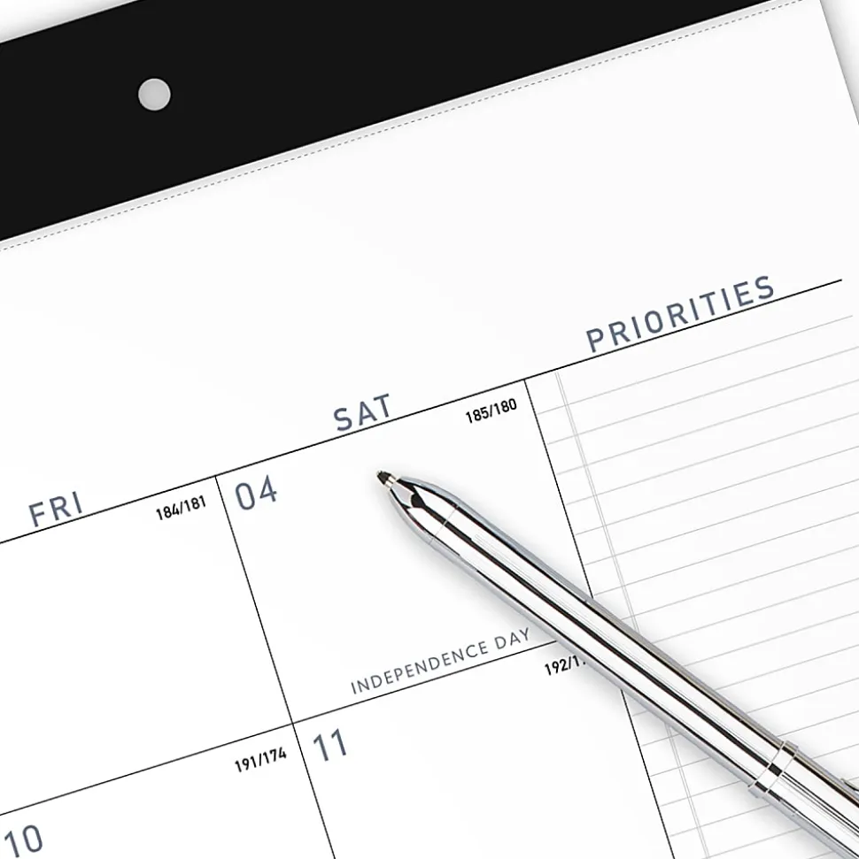 AT-A-GLANCE® Contemporary Academic 2026-2027 Monthly Desk Pad Calendar, Standard, 21 3/4" x 17"