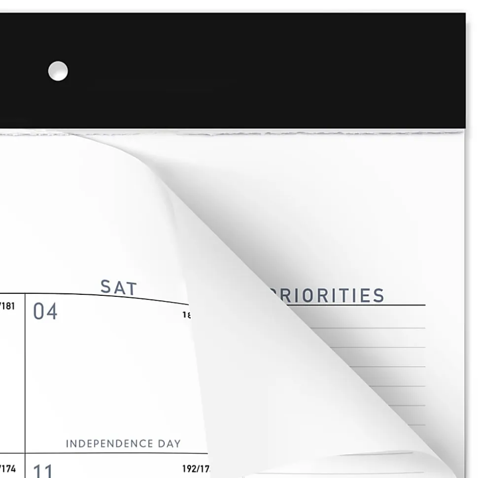 AT-A-GLANCE® Contemporary Academic 2026-2027 Monthly Desk Pad Calendar, Standard, 21 3/4" x 17"