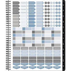 AT-A-GLANCE® Contemporary Lite 2026 Weekly Monthly Planner, Black, Large, 8 1/4" x 11"
