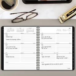 AT-A-GLANCE® Contemporary Lite Academic 2026-2027 Weekly Monthly Planner, Black, Medium, 7
