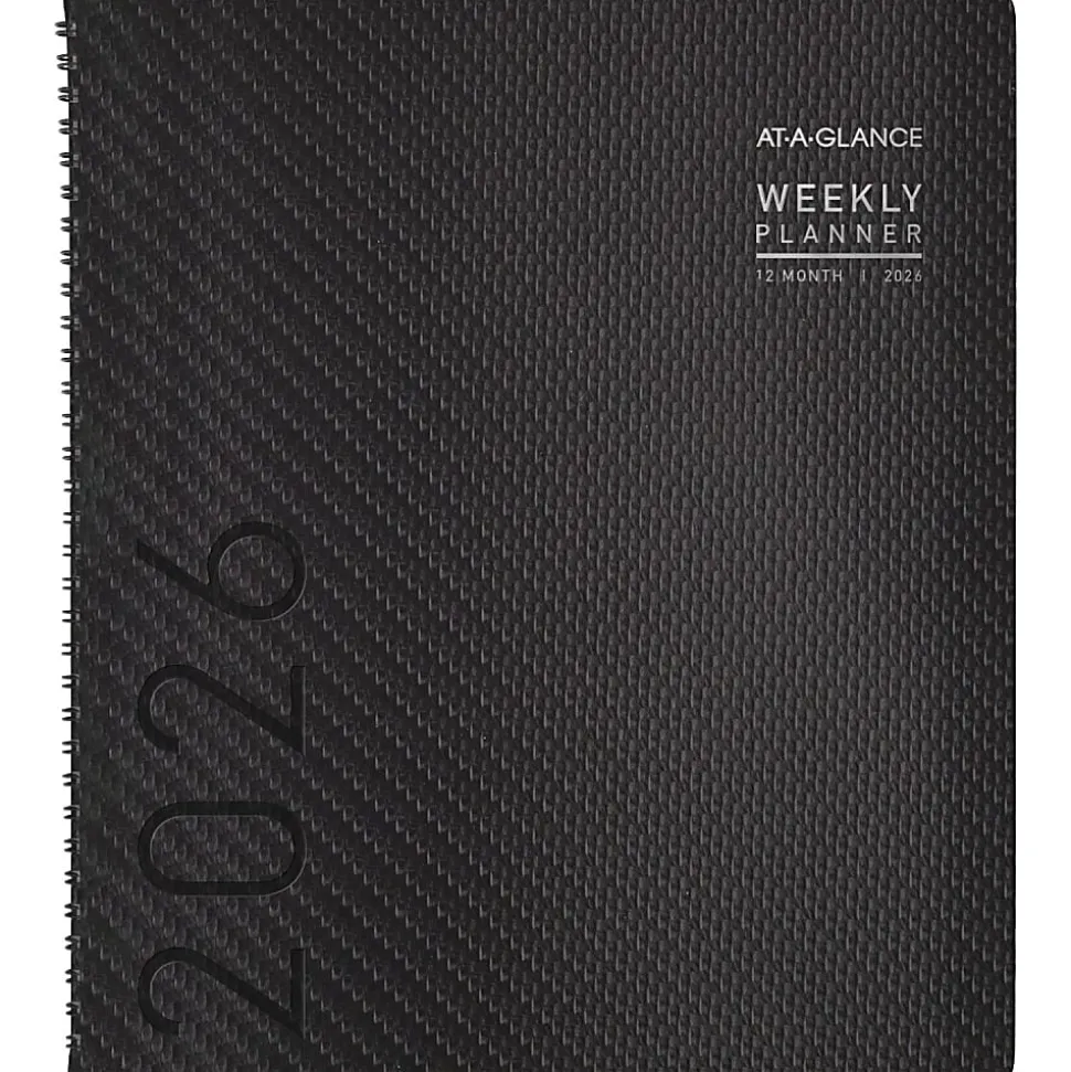 AT-A-GLANCE® Contemporary 2026 Monthly Desk Pad Calendar, Compact, 18" x 11"
