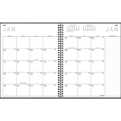 AT-A-GLANCE® Contemporary 2026 Monthly Desk Pad Calendar, Compact, 18