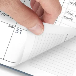 AT-A-GLANCE® Contemporary 2026 Weekly Monthly Planner, Drizzle, Large, 8 1/4
