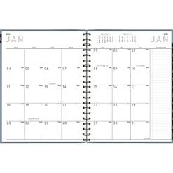 AT-A-GLANCE® Contemporary 2026 Weekly Monthly Planner, Drizzle, Large, 8 1/4