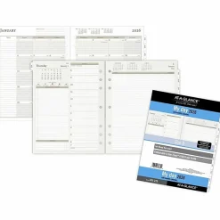 AT-A-GLANCE® 2026 Daily Planner Two Pages Per Day Refill, Loose-Leaf, Folio Size, 8 1/2